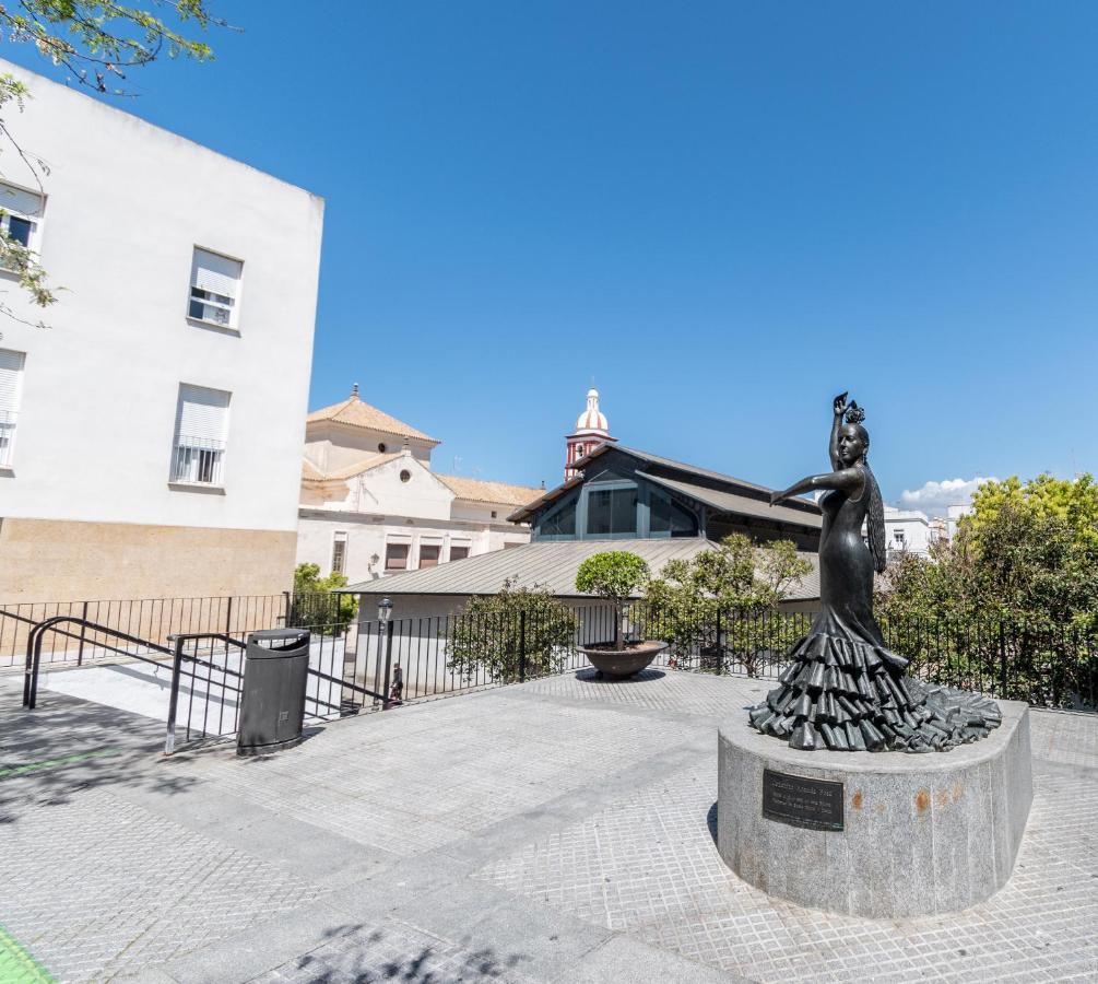 Apartamento La Perla Flamenca Cadiz Bagian luar foto